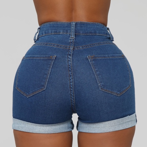 Carter Denim Shorts from Fashionnova - Picture 5 of 5